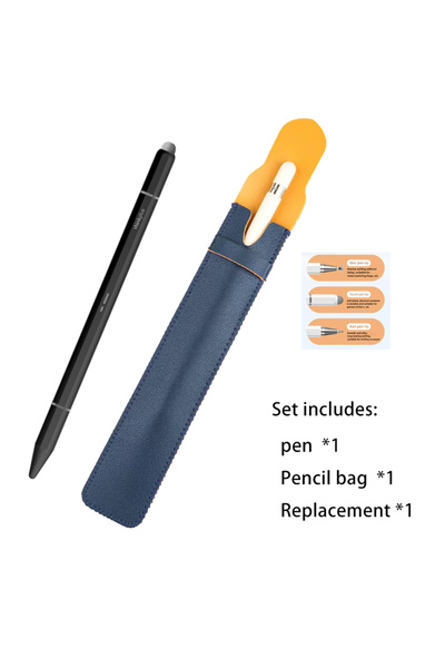 LENOVO قلم BP28 (مجموعة أزرق وأسود) متعدد الاستخدامات لأجهزة أندرويد وiOS وشا...