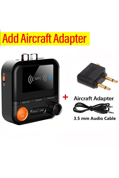 Vikefon جهاز استقبال صوتي ستيريو عالي الدقة 2 في 1 بدون شاشة، مزود بتقنية NFC...