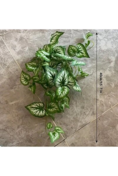 Choice أوراق نبات البريلا الخضراء الاصطناعية، ديكور غرفة المعيشة، عيد الميلاد...