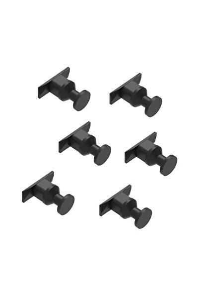 Choice 6 قطع 6 قطع خطافات تعليق ألواح امتصاص الصوت المثبتة على الحائط بدون حف...