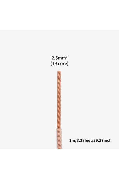 Choice سلك مكبر صوت من النحاس أحادي البلورة YYAUDIO 6N OCC، بطول 10 أمتار، وق...