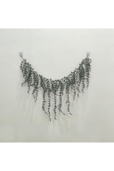 Choice أكاليل زهور صناعية خضراء من نوع الكرمة، مقاس واحد، لتزيين الحدائق المع...