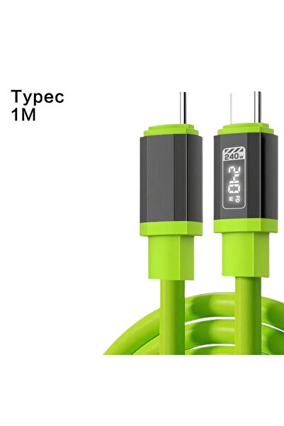 Choice كابل بيانات USB إلى Type-C بطول 1 متر، يدعم الشحن السريع بقدرة 240 واط...