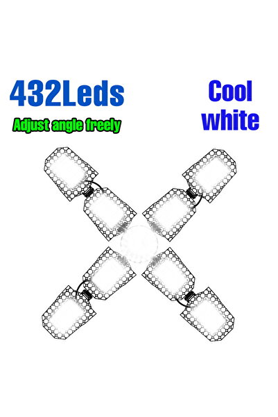 Choice مصباح LED قابل للطي والتشكيل، بقوة 200 واط، أبيض بارد، E27-E26، مناسب ...