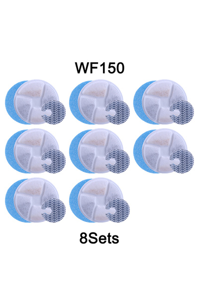 Choice ٨ مجموعات من فلاتر نافورة مياه القطط WF150، بديلة لأنابيب تغذية القطط ...