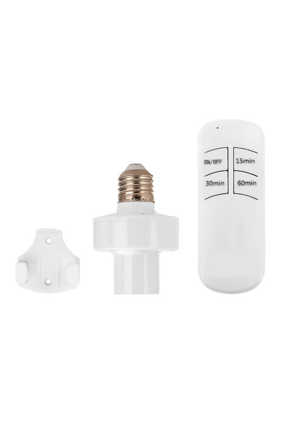 Choice 1 set Wireless Remote Control E27 Light Socket Lamp Holder 20M Range F...