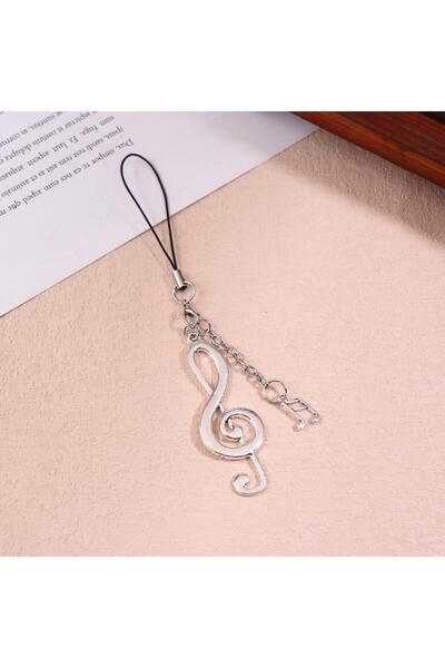 Choice1 1Pcs 1/2Pcs Y2K Vintage Musical Note Mobile Phone Lanyard Trendy Meta...