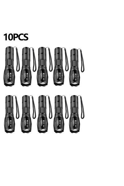 Choice 10 مصابيح يدوية LED عالية الطاقة، محمولة للتخييم في الهواء الطلق، 5 أو...