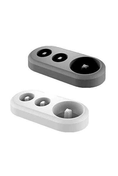 Choice 1White 1Black Electric Toothbrush Holder,Replacement Stand Base Compat...