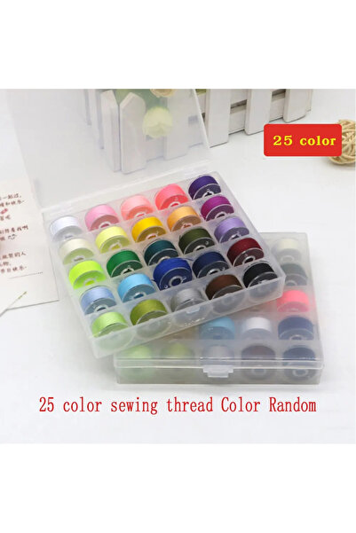 Choice 25 color 25/36 Color Handmade Embroidery Sewing Threads Polyester Home Hand Stitching Sewing Machine