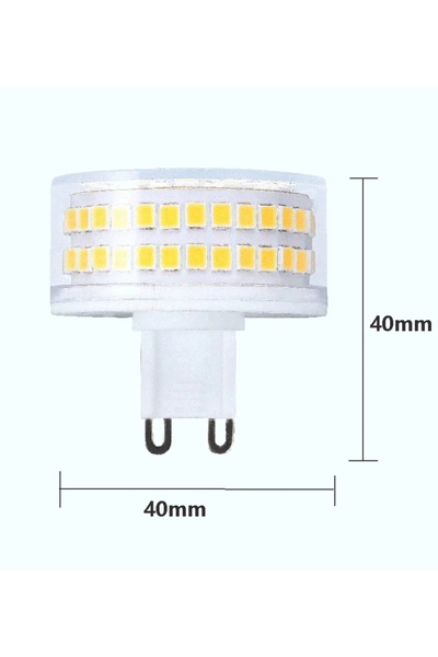 Choice مصباح واحد أبيض دافئ G9 88LED 15 واط 88 خرزة E14 G9 LED 15 واط 220 فول...