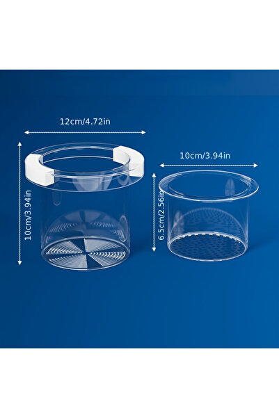 Choice صندوق عزل مربع عائم لتربية الأسماك، حوض أسماك، مغذي، حاضنة أسماك