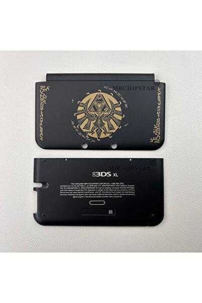 Choice غطاء حماية صلب أسود غير لامع 2 في 1 لجهاز 3DS XL، مناسب كحافظة أو غطاء...