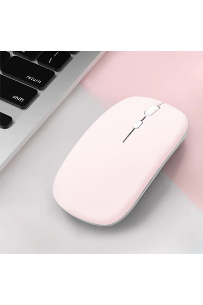 Choice ماوس لاسلكي بلوتوث وردي، ماوس لاسلكي صامت، ماوس كمبيوتر محمول، ماوس ألعاب عملي