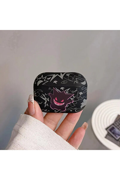 Miniso For Airpods Pro 2 A Pocket Monsters Anime Pokémon Gengar Earphone Case For Airpods 4 2 3 1 Pro 3 2 W