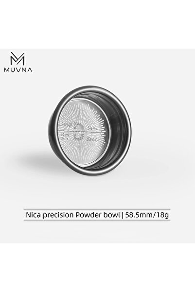 Choice1 58mm 18g Silver MUVNA Precision High Extraction Nika Basket Filter, M...