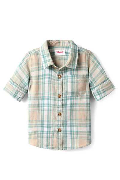 Babyhug Cotton Woven Full Sleeves Checkered Shirt - Multicolour