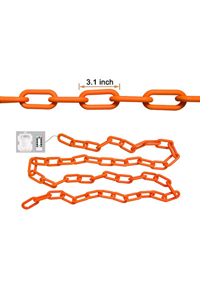 Choice أضواء سلسلة بلاستيكية للهالوين من 3M تعمل بالبطارية بطول 2/3 متر، مزود...