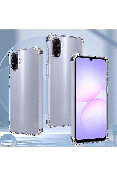 Margoun جراب شفاف لهاتف سامسونج جالاكسي A07 4G، مصنوع من مادة TPU الناعمة، مق...