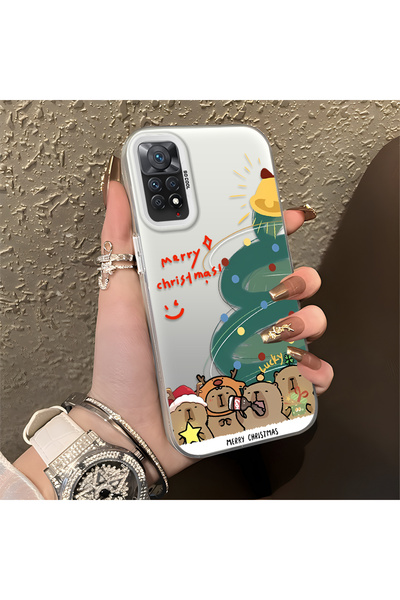 Hontinga حافظة متوافقة مع هاتف Xiaomi Redmi Note 11 Pro 5G، حافظة هاتف صلبة م...