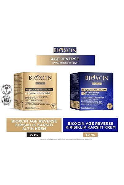 Bioxcin Set de cremă anti-rid Age Reverse