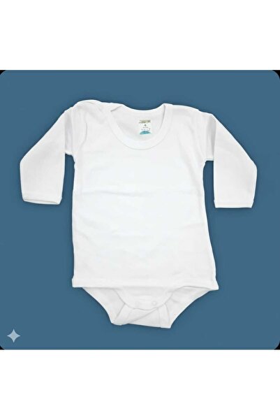 minisoft بدلة مينسوفت للأطفال بأكمام طويلة ومشبك