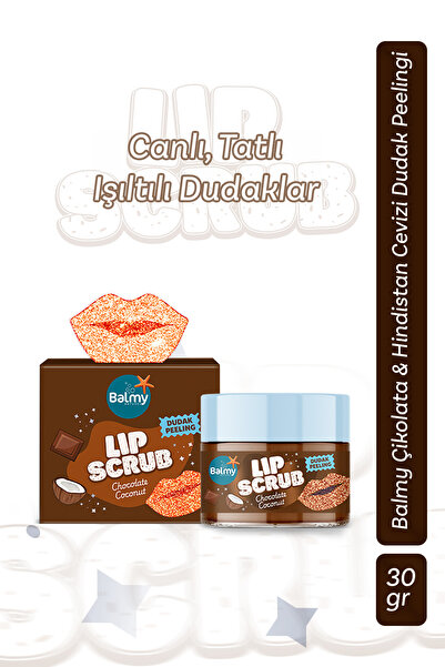 Balmy Çikolata & Hindistan Cevizi Dudak Peelingi