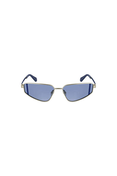 Calvin Klein Gray Metal Women Sunglasses