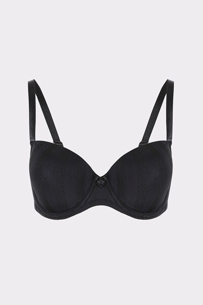 LOYA Black Selina Unpadded Bra