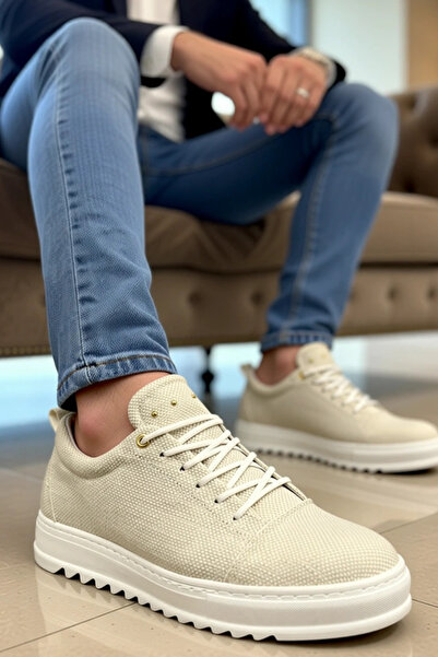 BENERLY حذاء رياضي رجالي برباط ونعل منخفض ومقدمة مستديرة 100% كتان عملي ومتين...