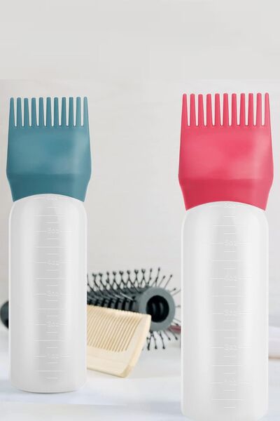 Otaru Češalj za farbanje kose, 1 komad, bočica za nanošenje tonika za farbanj...