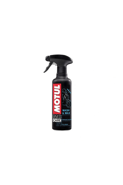 Motul MC Care E1 Susuz Temizleyici & Cila - Wash & Wax - 400 mL