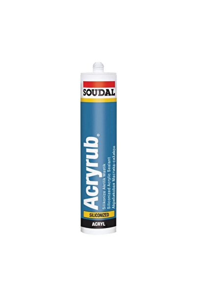 Soudal Akrilik Bronz Silikonize Acryrub Mastik 500 gr Bronze Acryl silicone