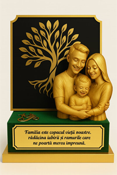 CANVAS4YOU Personalized Trophy 'Tree of Life' – Premium Gift for Family