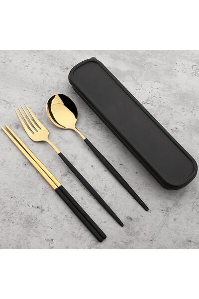 Trendyol Generic Cutlery Set | Stainless Steel Cutlery Set–Spoon, Fork, Chops...