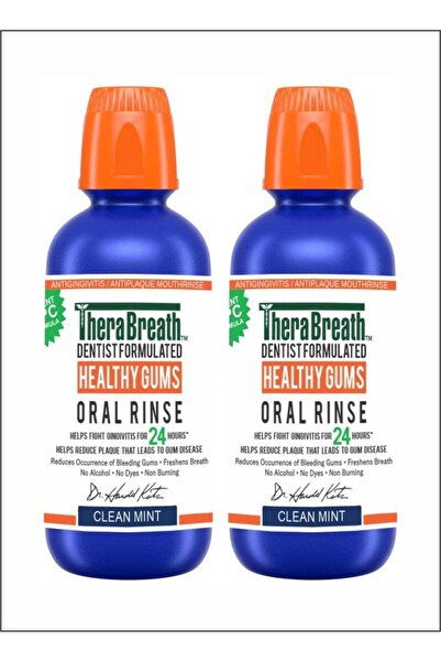Thera Breath Therabreath Fresh Breath Dentist Formulated Oral Rinse Clean Min...