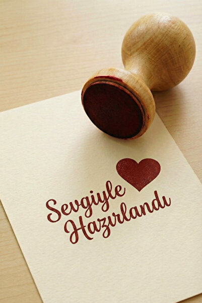 Jet Mühür Kişiye Özel Ahşap Saplı Kaşe – İsim, Logo ve Özel Mesaj Baskılı