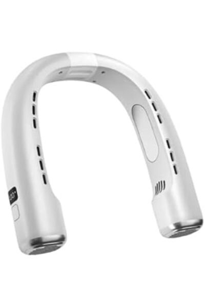 Generic HandFan Portable Neck Fan - 5-Speed Bladeless Neckband Fan with LED Display