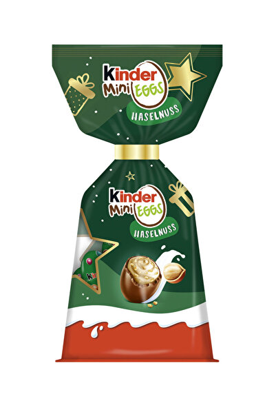 Kinder Mini Eggs Sütlü Fındıklı Dolgulu Sütlü Çikolata 85 G