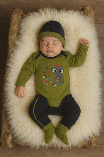 MiniMino Kids 3-Piece Body Zibin