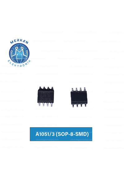 A1051/3 (SOP-8-SMD) ORİJİNAL OTO BEYİN TAMİR ENTEGRELERİ