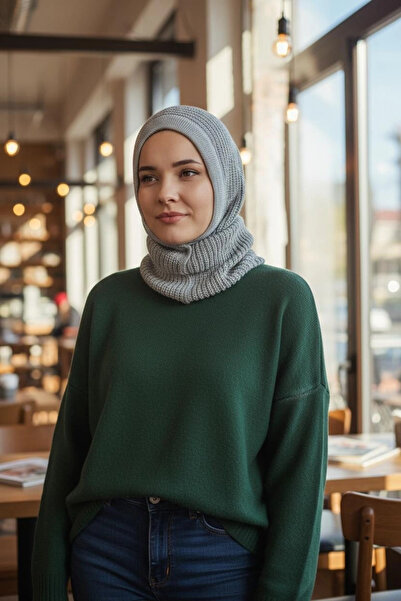 Gullfoss رأس تريكو بالاكلافا باللون الرمادي