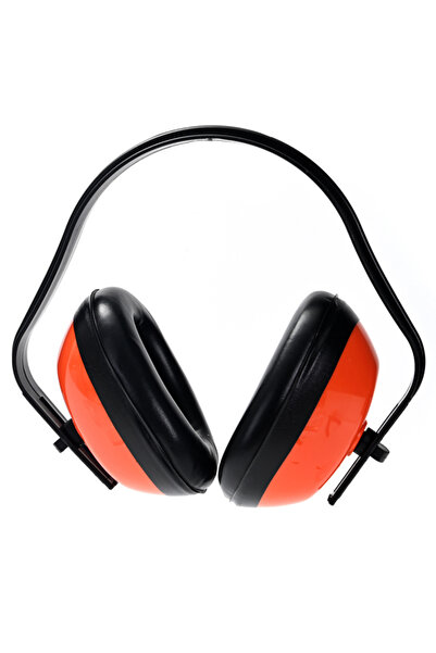 Lawazim Noise Reduction Earmuffs Adjustable Hearing Protection Orange