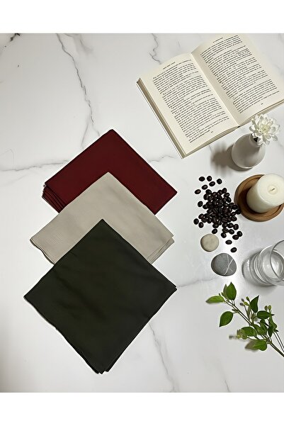 İHRA مجموعة أوشحة ميو كاز المكونة من 3 قطع - حزمة أوشحة بدون حاجة للكي