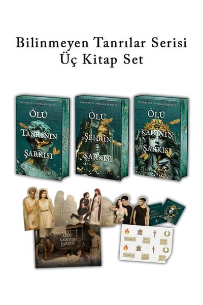 Vera Kitap Bilinmeyen Tanrılar Serisi Üç Kitap Set (Dilara Özçelik)