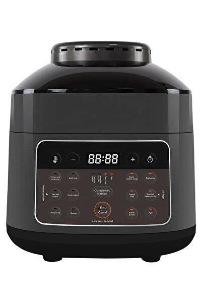 Xiaomi Smart Mi Cook Master-P 2'si 1 Arada Düdüklü Tencere ve Hava Fritöz Pot...