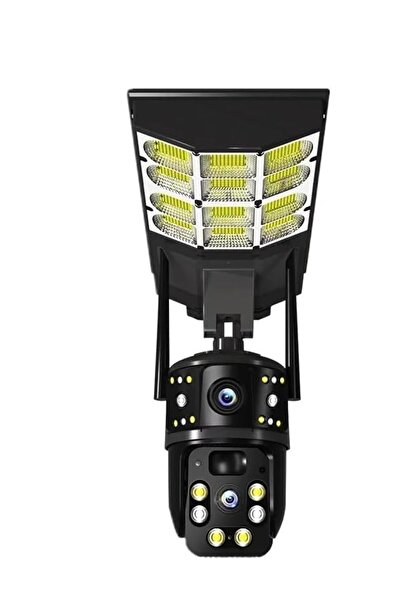 V380 Pro كاميرا أمان تعمل بالطاقة الشمسية بتقنية الجيل الرابع، بدقة 4 ميجابكسل، مزودة بمصابيح إنارة شوارع بقدرة 180 واط، قابلة لإعادة الشحن عبر التطبيق، سعة تخزين 128 جيجابايت، تدعم شبكة الجيل الرابع بالكامل، وبطارية بسعة 16000 مللي أمبير.