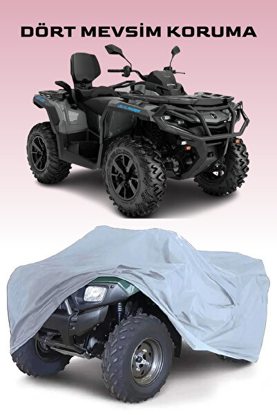 Breen غطاء رمادي اللون لمركبة Can-Am Outlander Max Dps 1000T ATV، مقاوم للماء...