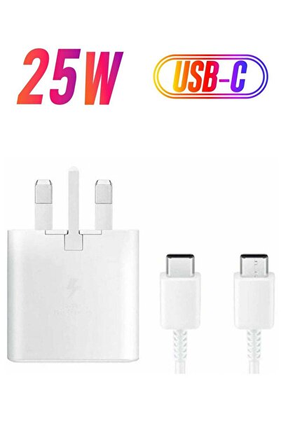 Beauenty 25W Fast Charger with 5ft USB-C Cable for Samsung Galaxy