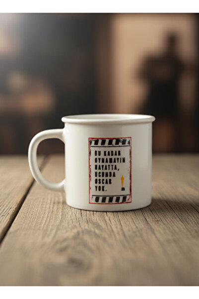 Elista Porcelain Mug with Enamel Lettering and Characters 250 ml 18